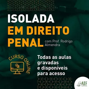 Imagem de capa para o Curso online Isolada em Direito Penal