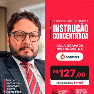 Imagem de capa para o Curso online DESMISTIFICANDO A INSTRUÇÃO CONCENTRADA