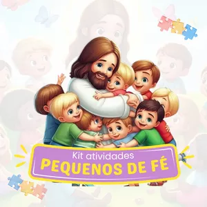 Imagem de capa para o Ebook KIT PEQUENOS DE FÉ