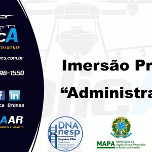 Imagem de capa para o Curso online Imersão Pratica aos Drones Agrícolas - Administrativo