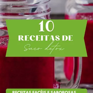 Imagem de capa para o Ebook como melhora sua saúde com suco detox