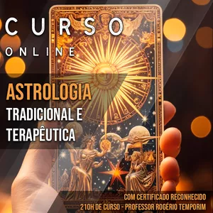 Imagem de capa para o Curso online Astrologia - Tradicional e Terapêutica