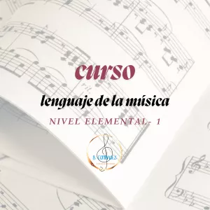 Imagen de portada para Curso online CURSO DE LENGUAJE DE LA MÚSICA, GRADO ELEMENTAL VOL 1