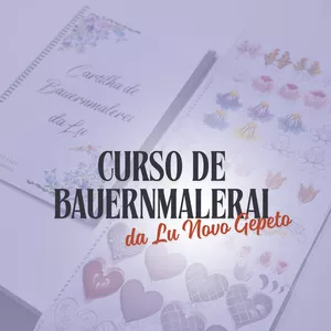 Imagem de capa para o Curso online Curso da Bauernmalerai da Lu Novo Gepeto