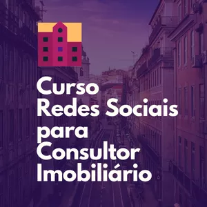 Imagem de capa para o Curso online Redes Sociais para um Consultor/Agente Imobiliário