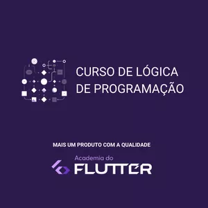 Imagem de capa para o Curso online Lógica de Programação com Dart: Mais de 40 Exercícios Práticos, Mentoria e Suporte ao Vivo!