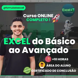 Imagem do curso A fórmula do EXCEL impressionador