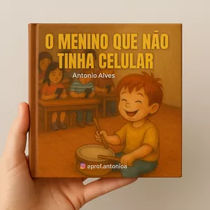 Imagem de capa para o Ebook +1 LIVRO FÍSICO - O MENINO QUE NÃO TINHA CELULAR (EM CAPA DURA)