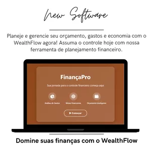 Imagem de capa para o Curso online WealthFlow: Planejador Financeiro Digital para Dominar Suas Finanças