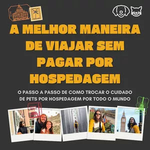 Imagem de capa para o Ebook A melhor maneira de viajar sem pagar hospedagem 