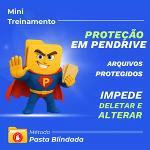 Imagem de capa para o Ebook Método Pasta Blindada em Pendrive
