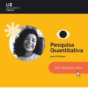 Imagem de capa para o Curso online Pesquisa Quantitativa para UX Design