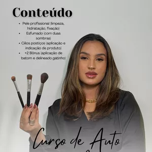 Imagem de Auto Maquiagem Sem Segredo  criado por Bruna Reis na hotmart