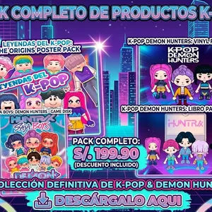 Imagen de portada para Ebook LIBRO INTERACTIVO GUERRERAS KPO DEMON HUNTER EDICION COMPLETA 5 VERSIONES 