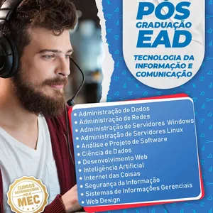 Imagem de capa para o Curso online Pós-Graduação Web Design