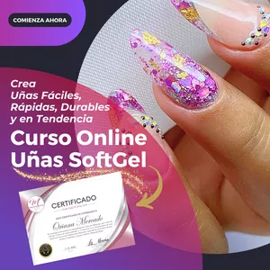 Extensión de Uñas Softgel en Tendencia / Curso Online - Corina Padi...