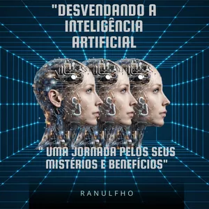 Imagem de capa para o Ebook "Desvendando a Inteligência Artificial  Uma Jornada pelos Seus Mistérios e Benefícios"