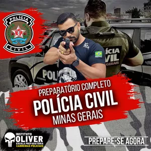 Imagem de capa para o Curso online 👮‍♂️Preparatório Completo POLÍCIA CIVIL de Minas Gerais 👮‍♂️ PC-MG - Instituto Óliver 