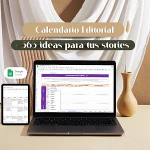 Imagen de portada para Ebook Calendario Editorial + 365 ideas de contenido 