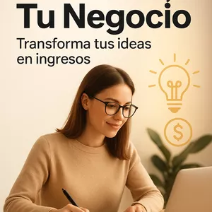 Imagen de portada para Ebook Tu Mente, Tu Negocio: Transforma tus Ideas en Ingresos