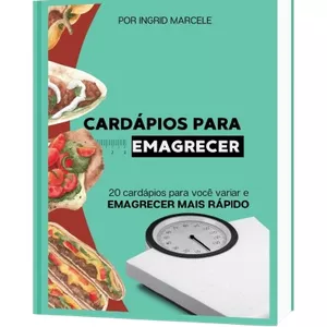 Imagem de capa para o Curso online Cardápio para emagrecer:20 CARDÁPIOS para você variar e emagrecer mais rápido +  BÔNUS