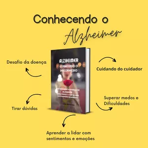 Imagem de capa para o Ebook ALZHEIMER CONHECENDO O DESCONHECIDO
