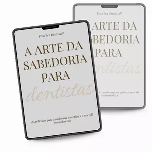 Imagem de capa para o Ebook A Arte da Sabedoria para Dentistas