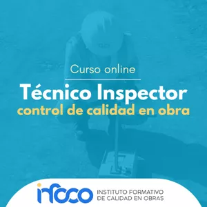 Imagen de portada para Curso online Técnico inspector de control de calidad en obra
