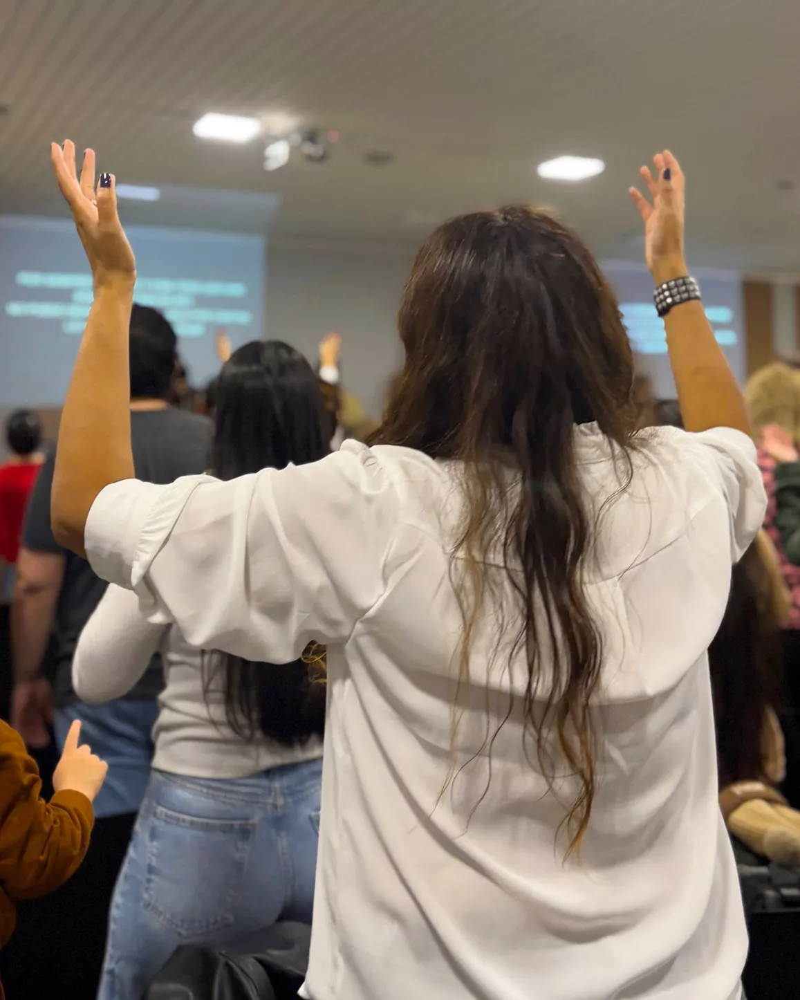 Comunidad reunida en ASL