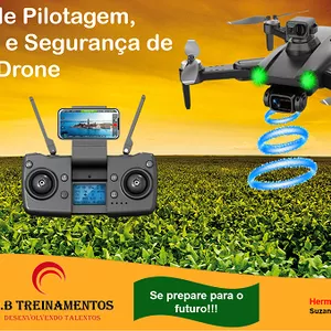 Imagem do curso Pilotagem, legislação e segurança de Drones