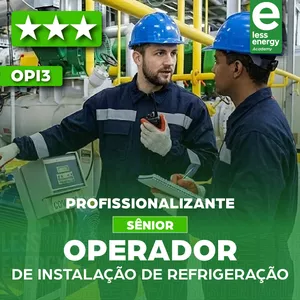 Imagem de capa para o Curso online .Operador de Instalação de Refrigeração - Nível Sênior