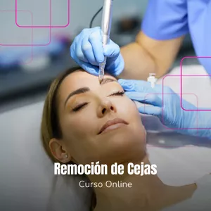 Imagen de portada para Curso online Remoción de Cejas 