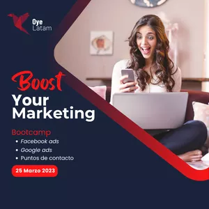 Imagen de portada para Evento online "Boost Your Marketing: Un día de entrenamiento intensivo"
