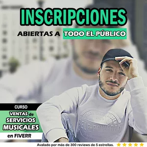 Imagen de portada para Curso online Venta de servicios musicales como Freelance.