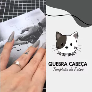 Imagem de capa para o Curso online Template Quebra Cabeça  — Editável no Canva e pronto para imprimir