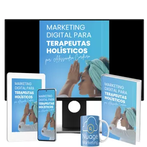 Imagem de capa para o Ebook Marketing Digital para Terapeutas Holísticos