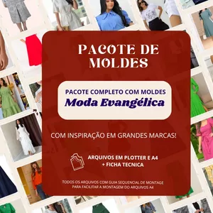 Imagem de capa para o Curso online Pacote Moda Evangélica + Bonus