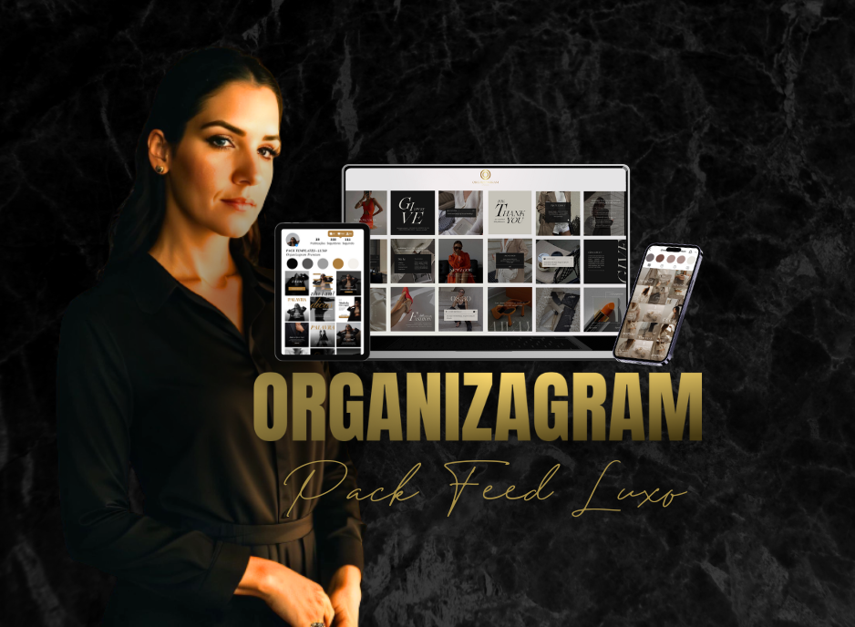 Imagem do curso Pack Canva Organizagram Templates Editáveis