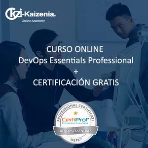 Imagen de portada para Curso online DevOps Essentials Professional