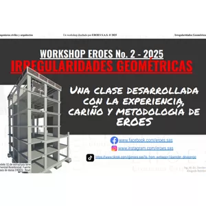 Imagen de portada para Curso online IRREGULARIDADES GEOMÉTRICAS EN EDIFICACIONES