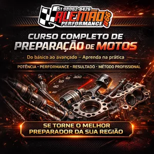 Imagem de capa para o Curso online CURSO DE PREPARAÇÃO DE MOTOS - ALEMÃO PERFORMANCE