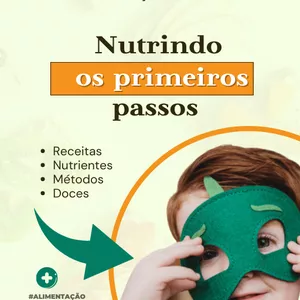 Imagem de capa para o Ebook Introdução Alimentar: Nutrindo os Primeiros Passos