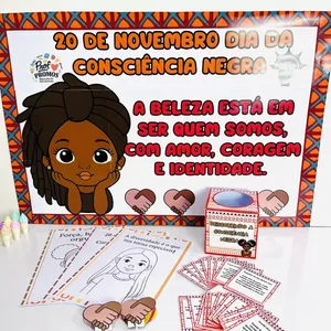 Imagem de capa para o Ebook  Kit Consciência Negra✊🏾