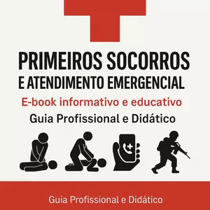 Imagem de capa para o Ebook Primeiros Socorros e Atendimento Emergencial: E-book informativo e educativo