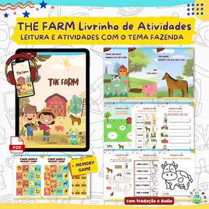 Imagem de capa para o Ebook The Farm - Livrinho de Atividades