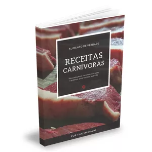Imagem de capa para o Ebook RECEITAS CARNÍVORAS 
