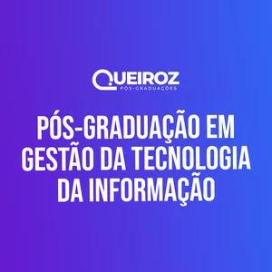 Imagem de capa para o Curso online Pós-graduação em Gestão da Tecnologia da Informação