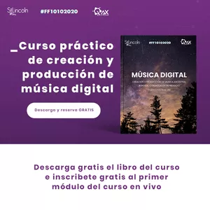 Imagem principal do produto Curso taller de creación y producción de música ancestral a digital
