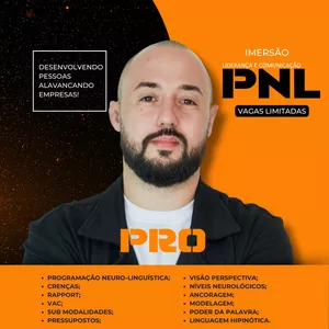 Imagem de capa para o Evento presencial imersão PNL liderança e comunicação 