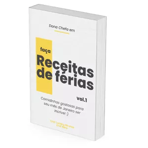 Imagem de capa para o Ebook Receitas Deliciosas de Férias